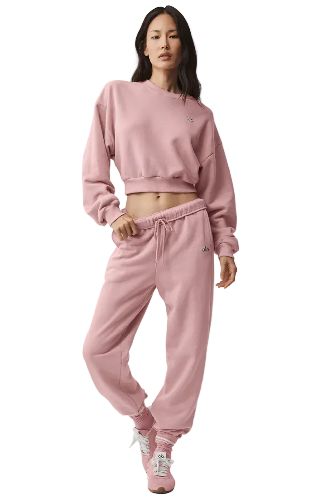 Alo Sweatpant (Vintage Pink)