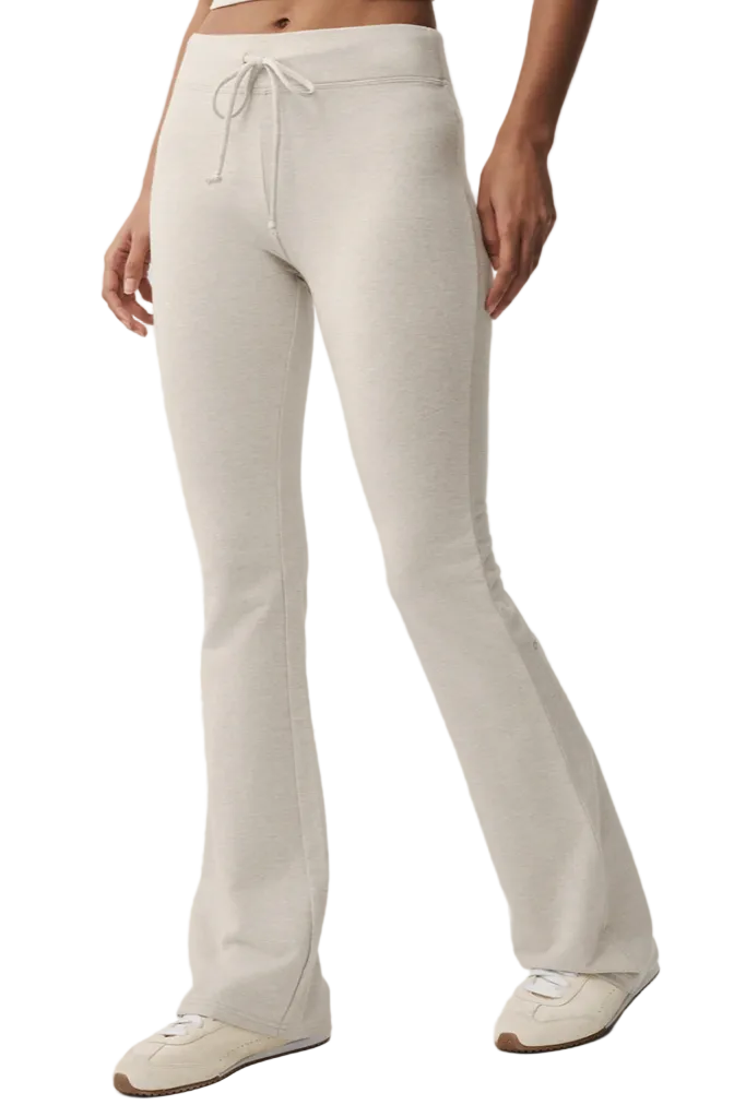 Alo Sway Bootcut Sweatpant (Oatmeal Heather)